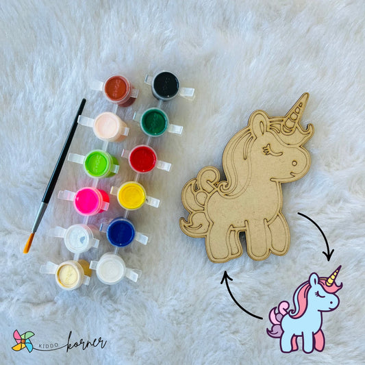 Unicorn Fridge Magnet Art Kit (Set of 4)