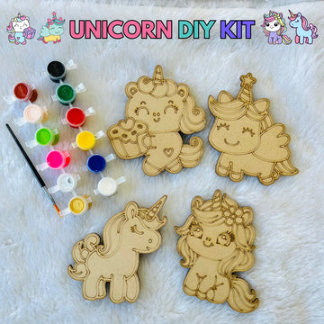 Unicorn Fridge Magnet Art Kit (Set of 4)
