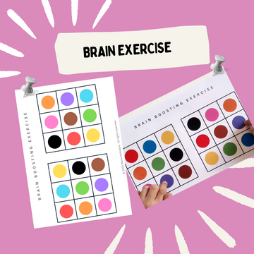 Brain Boosting Exercise Worksheet For Kids (Digital Download )