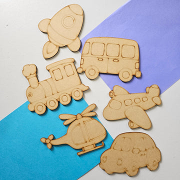Vehicle Theme DIY Kit For Kids | Fun DIY Activity Kit
