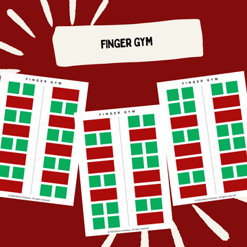 Finger Gym Activity Worksheet (Digital Download)