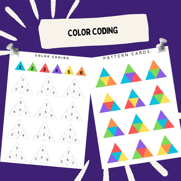 Fun Color Coding Worksheet (Digital Download)