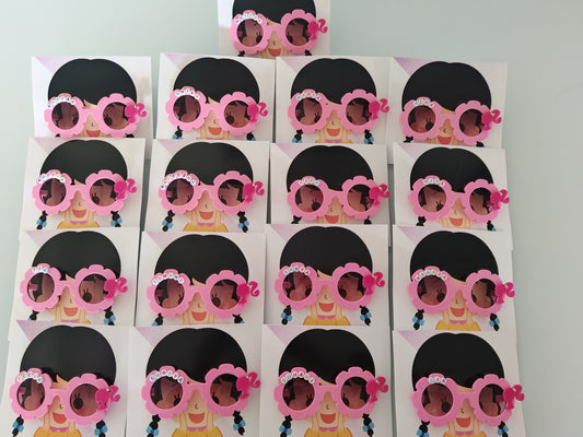 Barbie Theme Customized Name Sunglass (Prepaid Order)