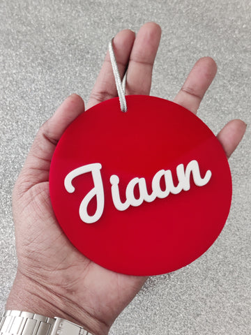 Personalized Christmas Ornaments (Prepaid Orders)