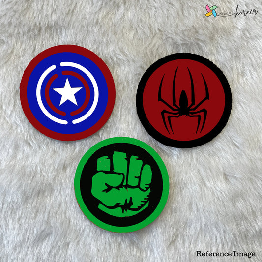 Superhero Fridge Magnets Art Kit