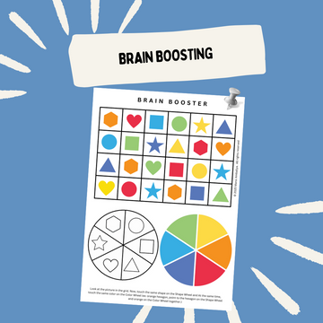 Smart Move – Brain Boosting Activity Worksheet for Kids (Digital Download)