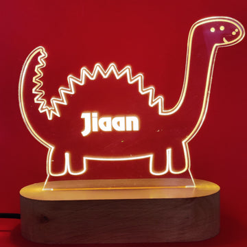 Dinosaur Theme Customized Nigh Lamp