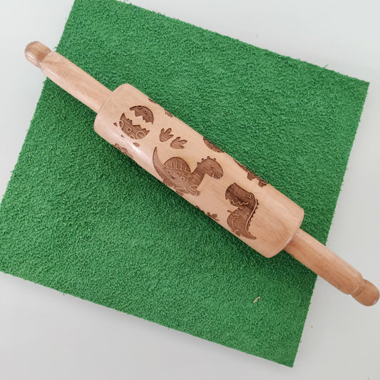 Dino Theme Play Dough Rolling Pin
