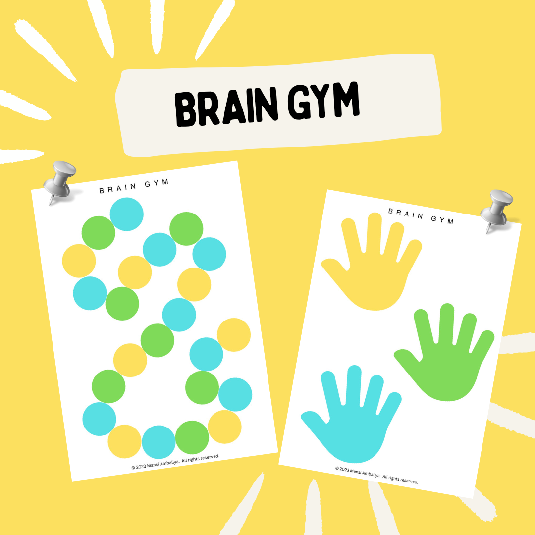 Brain Boosting Activity Worksheets For Kids (Digital Download )