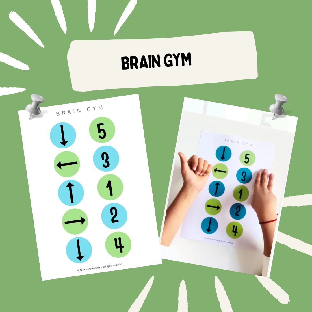 Brain Boosting Activity Worksheet For Kids (Digital Download )