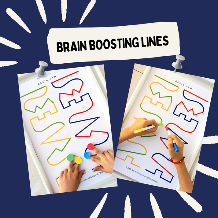 Brain Excercise Worksheet Brain Boosting Exercises – Set of 5 Worksheets (Digital Download)
