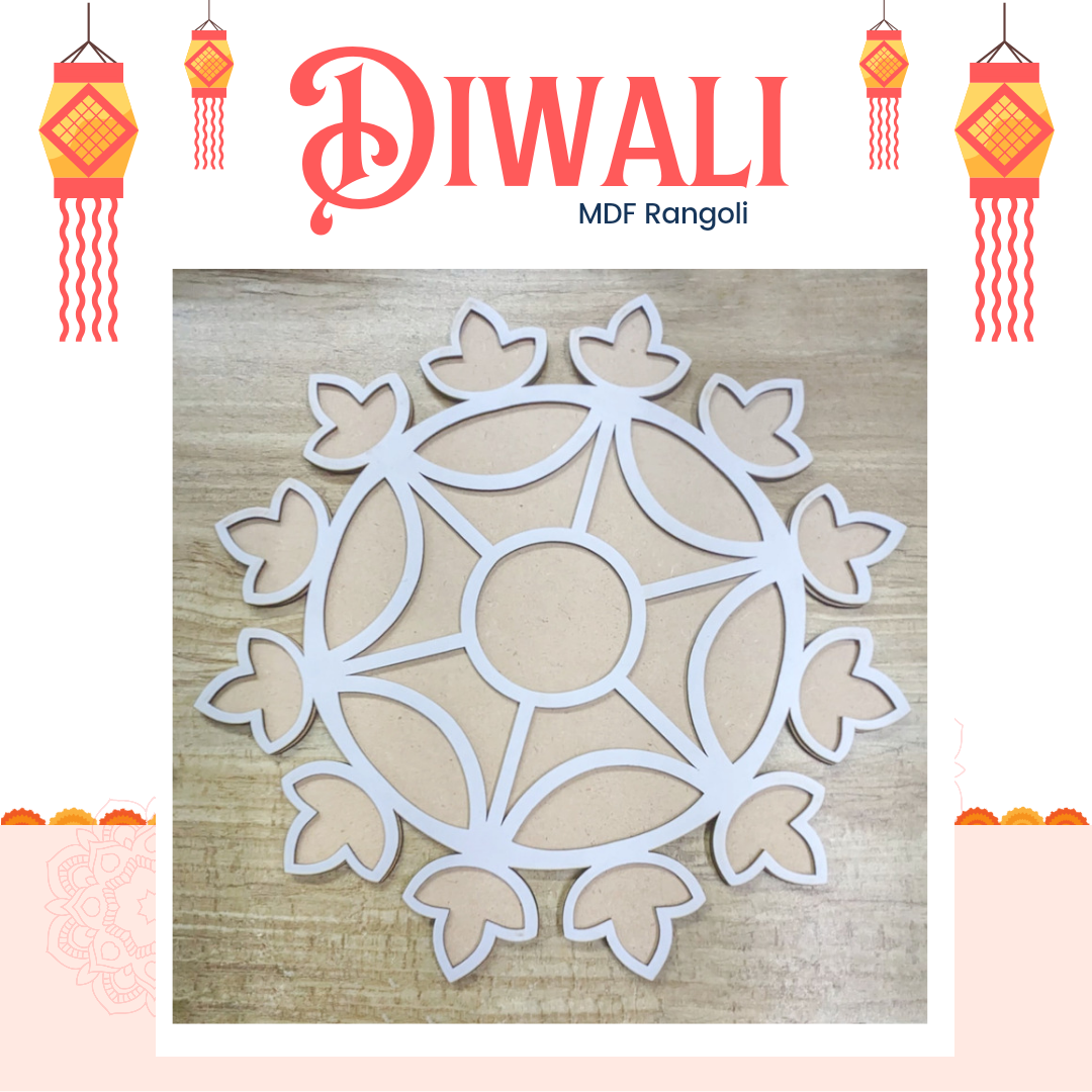 DIY Ready Reusable Rangoli Mat