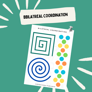 Bilateral Coordination for Focus Worksheet (Digital Download)