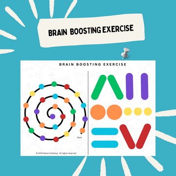 Brain Boosting Exercise – Fun Cognitive Workout (Digital Download)