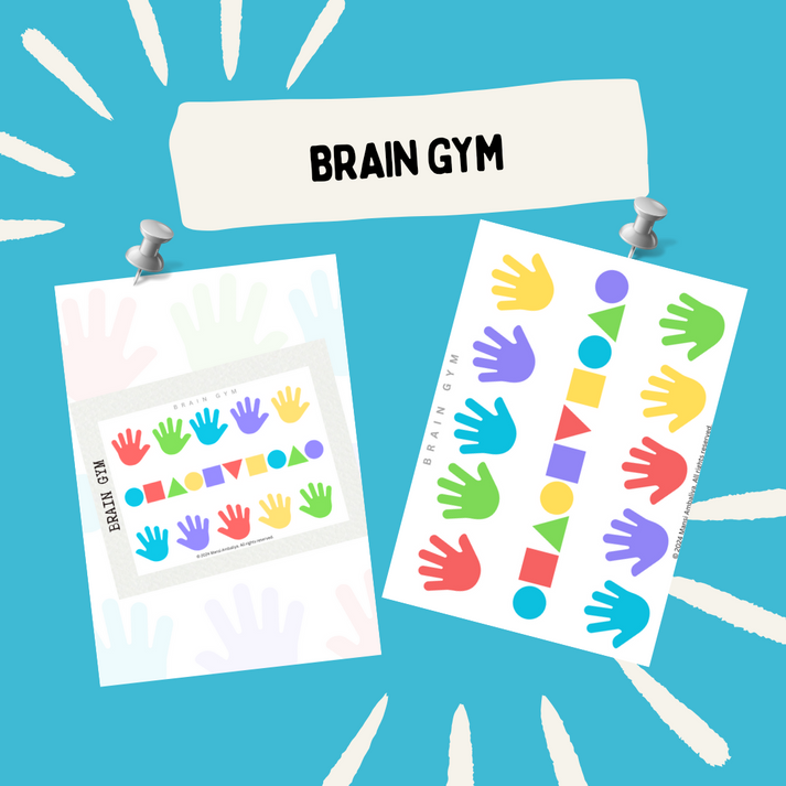 Brain Excercise Worksheet Brain Boosting Exercises – Set of 5 Worksheets (Digital Download)