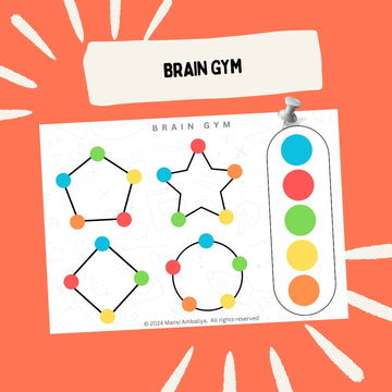 Brain Gym for Focus and Attention in Kids (3+ Age) (Digital Download)