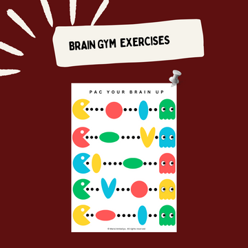Brain Quest – Pac Man Edition  Fun Brain Boosting Worksheet