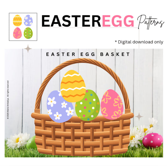 Easter Egg Basket Matching Activity (Digital Download)