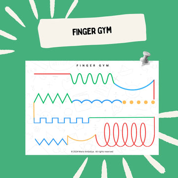 Finger Gym to Develop Fine Motor Skills (Digital Download)