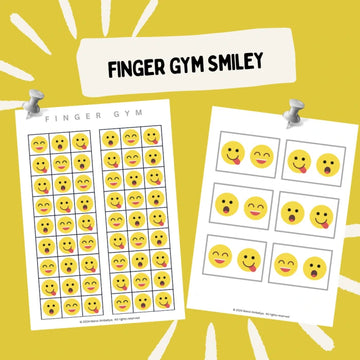 Finger Gym with Smiles to Increase Focus and Attention (Digital Download)