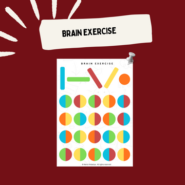 Brain Boosting Exercise Worksheet For Kids