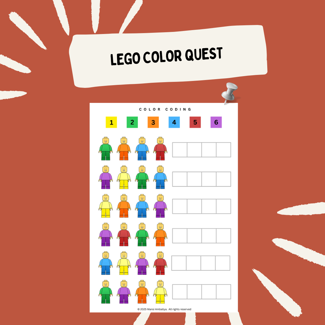 Lego Color Quest – A Color-Matching Brain Workout