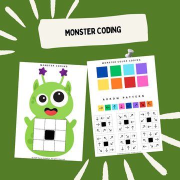 Monster Arrow Puzzle – Fun Brain Boosting Activity (Digital Download)