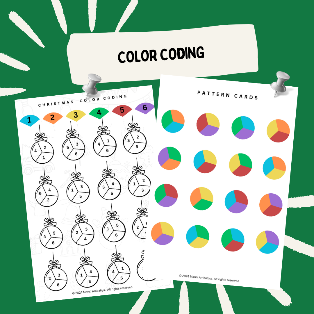 ChristmasOrnament Color Coding (Digital Download)