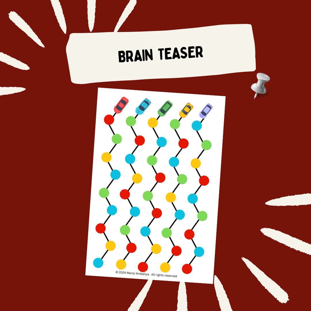 Brain Teaser to Enhance Attention (Digital Download)
