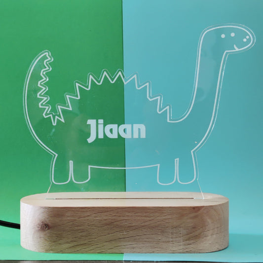 Dinosaur Theme Customized Nigh Lamp