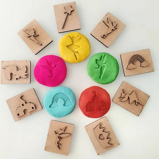 Fairy Theme Dough Stamp Set of 9